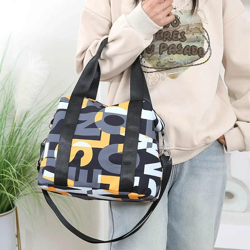 Trendy Nylon Women's Bag Large-Capacity Lady Shoulder Crossbody Bags Female Tote Oxford Cloth Outdoor Travel Handbags Bolsas thumbnail 6