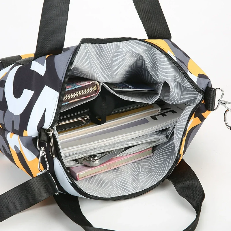 Trendy Nylon Women's Bag Large-Capacity Lady Shoulder Crossbody Bags Female Tote Oxford Cloth Outdoor Travel Handbags Bolsas thumbnail 5