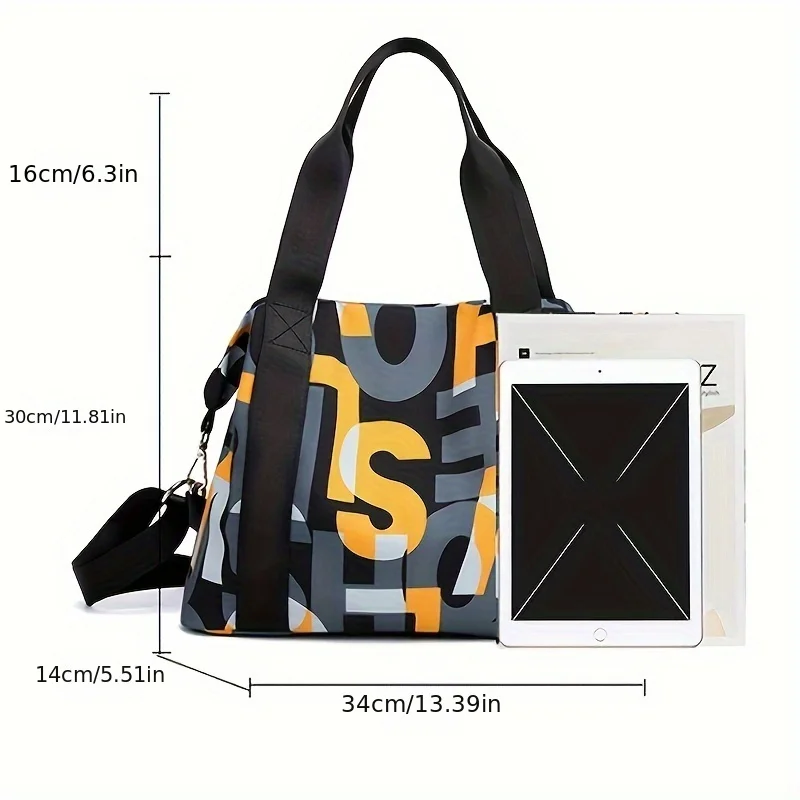 Trendy Nylon Women's Bag Large-Capacity Lady Shoulder Crossbody Bags Female Tote Oxford Cloth Outdoor Travel Handbags Bolsas thumbnail 4