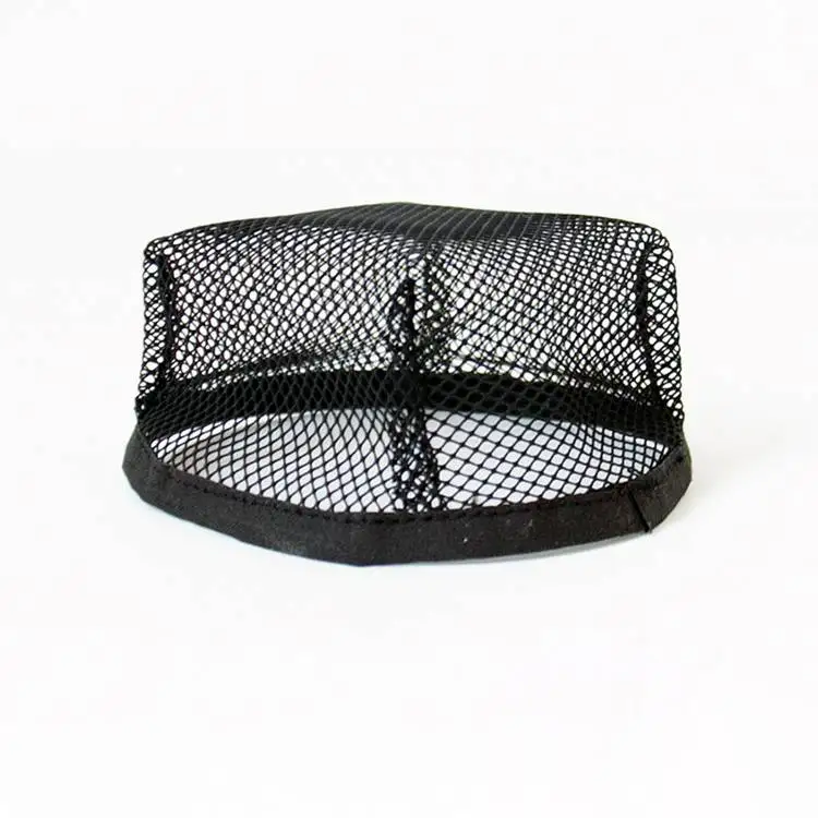 Customization Hair Net Hat V-shaped Large Flower Net Adjustable Ribbon Wig Accessories Common Use Different Size thumbnail 5
