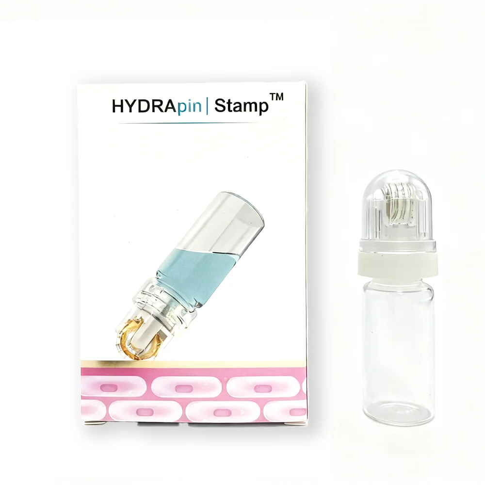 1PCS 64Pins Titanium Micro Needle Roller Skin Care Device Home Use Lip Face Brow Hair Scalp Serum Applicator thumbnail 4