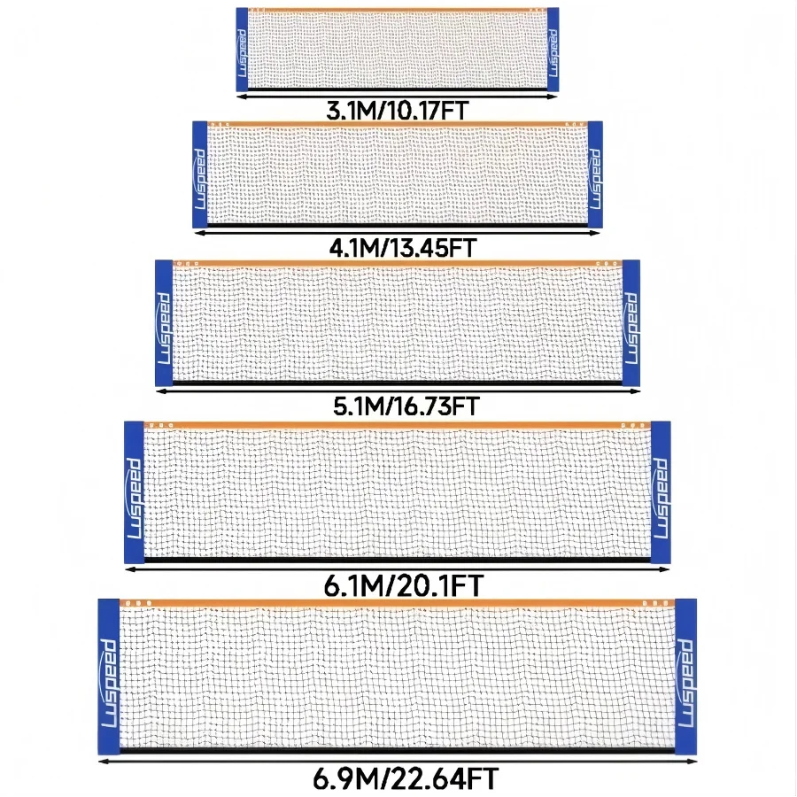 Portable Indoor and Outdoor Volleyball Net,volleyball,and Badminton, Suitable for Backyard,indoor/outdoor Use! (excluding Stand) thumbnail 6