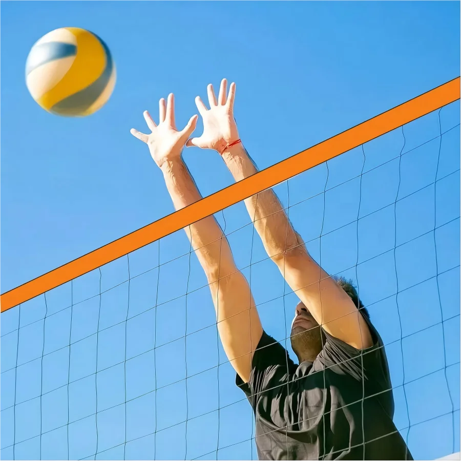 Portable Indoor and Outdoor Volleyball Net,volleyball,and Badminton, Suitable for Backyard,indoor/outdoor Use! (excluding Stand) thumbnail 3