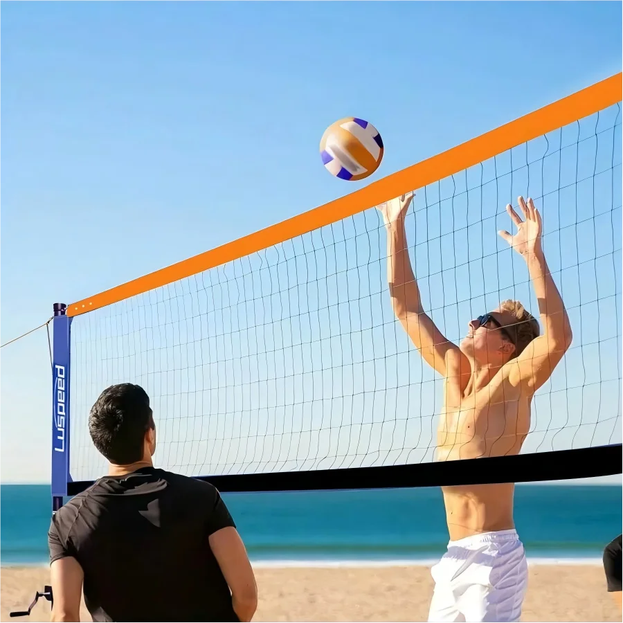 Portable Indoor and Outdoor Volleyball Net,volleyball,and Badminton, Suitable for Backyard,indoor/outdoor Use! (excluding Stand) thumbnail 2