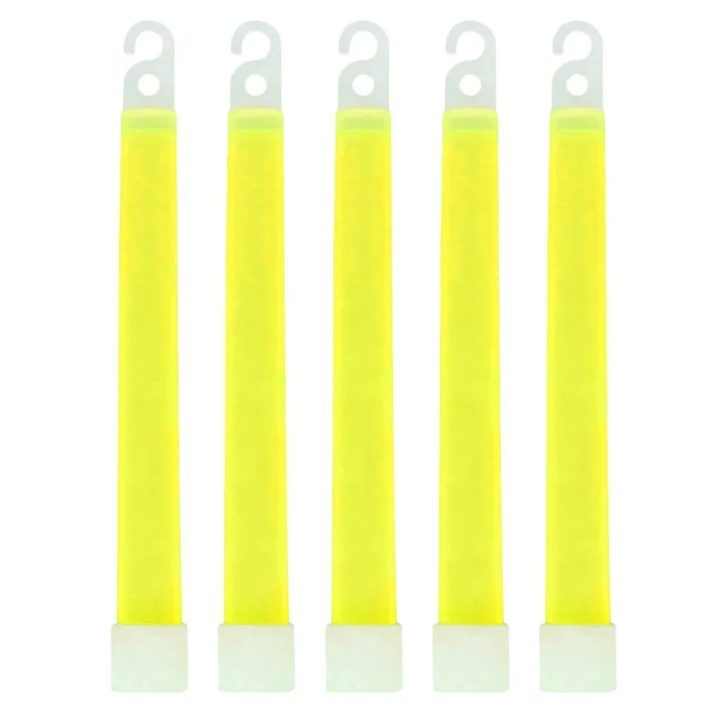 5/10/20pcs With Hook Grade Glow Sticks Light Stick Camping Emergency Light Sticks Party Clubs Supplies- 6 Inch Fluorescence thumbnail 4