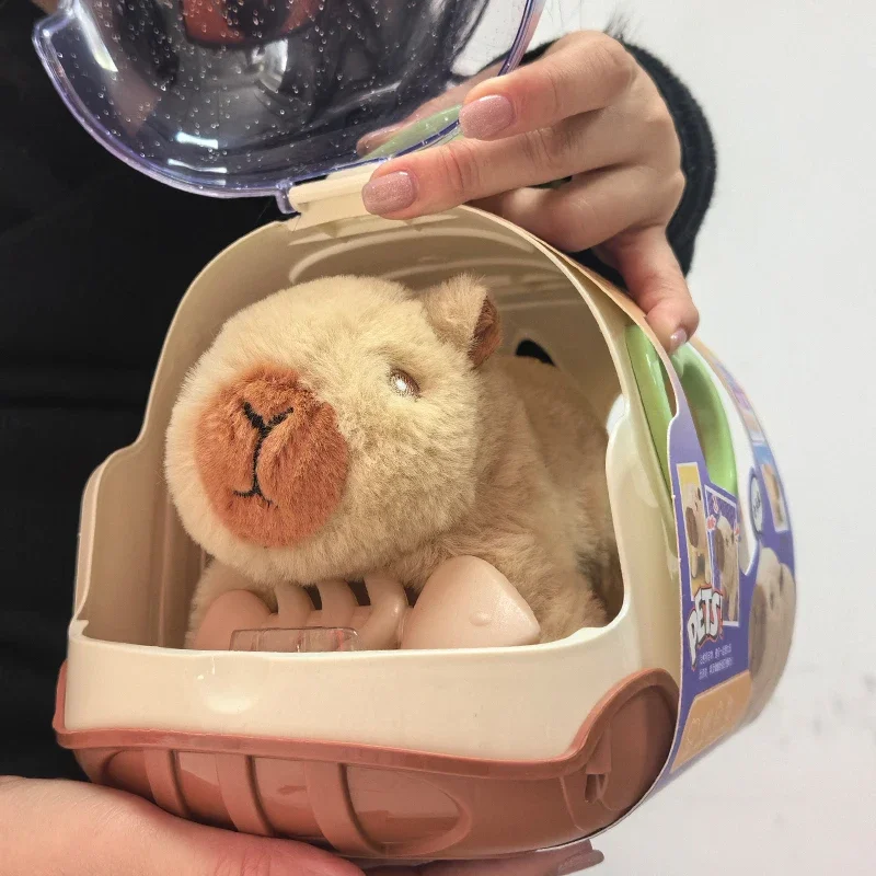 Electric  Walking Doll Toy With Sound Children's Electric Plush Dolls Toy Animal  Plush Figure Set Random Color thumbnail 2