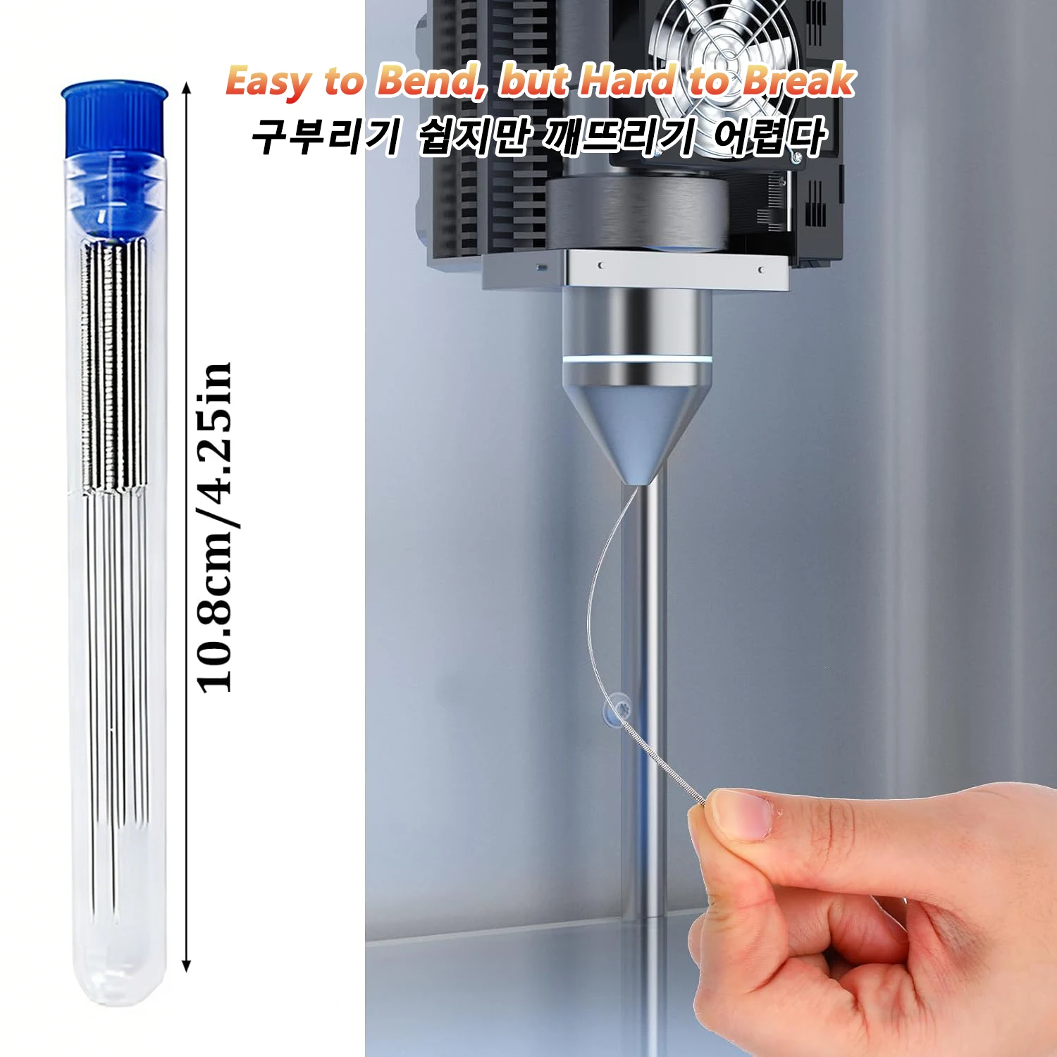 10Pcs Car Windscreen Jet Nozzle Washer Tool Stainless Steel Wiper Nozzle Cleaning Kit For 3D Printer Jets,Gas Stoves,Shower Head thumbnail 4