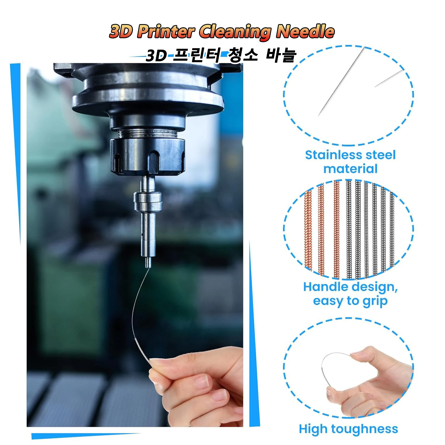 10Pcs Car Windscreen Jet Nozzle Washer Tool Stainless Steel Wiper Nozzle Cleaning Kit For 3D Printer Jets,Gas Stoves,Shower Head thumbnail 5