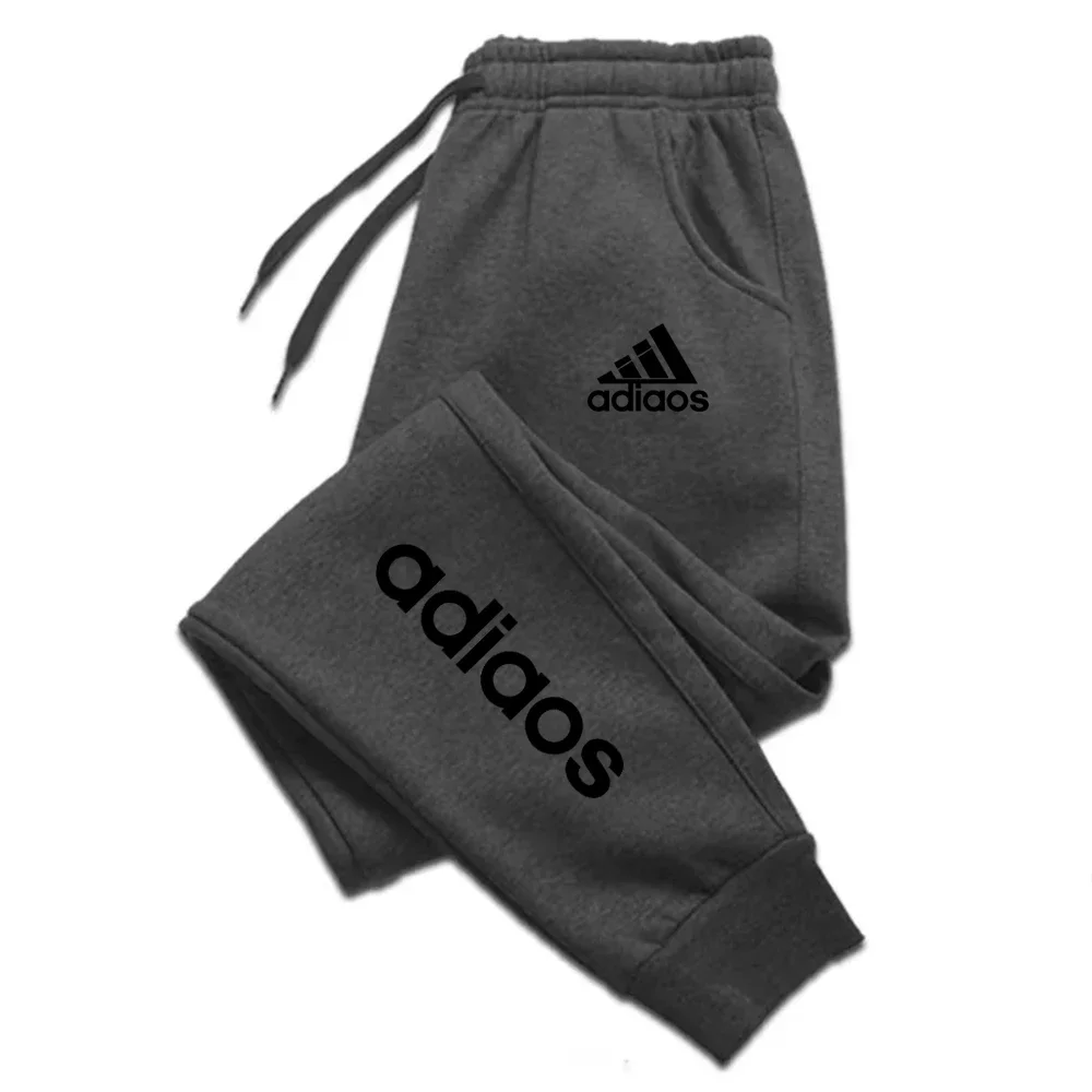 Men's sweatpants, trendy  autumn and winter sports pants, jogging fitness running pants, casual, trendy, comfortable and fas thumbnail 5