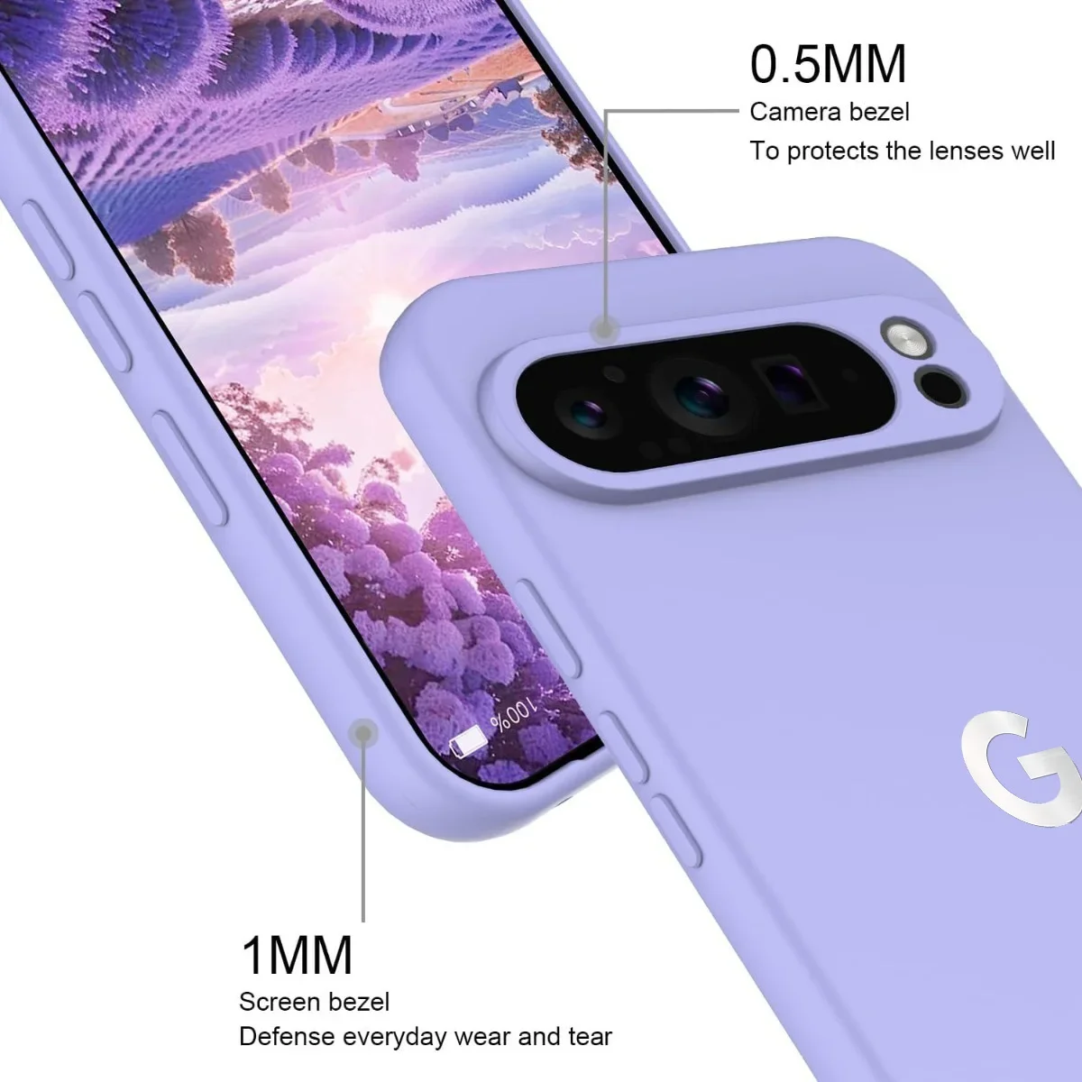 High Quality Skin-friendly Soft Silicone Anti-Drop Phone Case For Google Pixel 10A 10 9 Pro XL 8 7 6 A Shockproof Protect Cover thumbnail 2