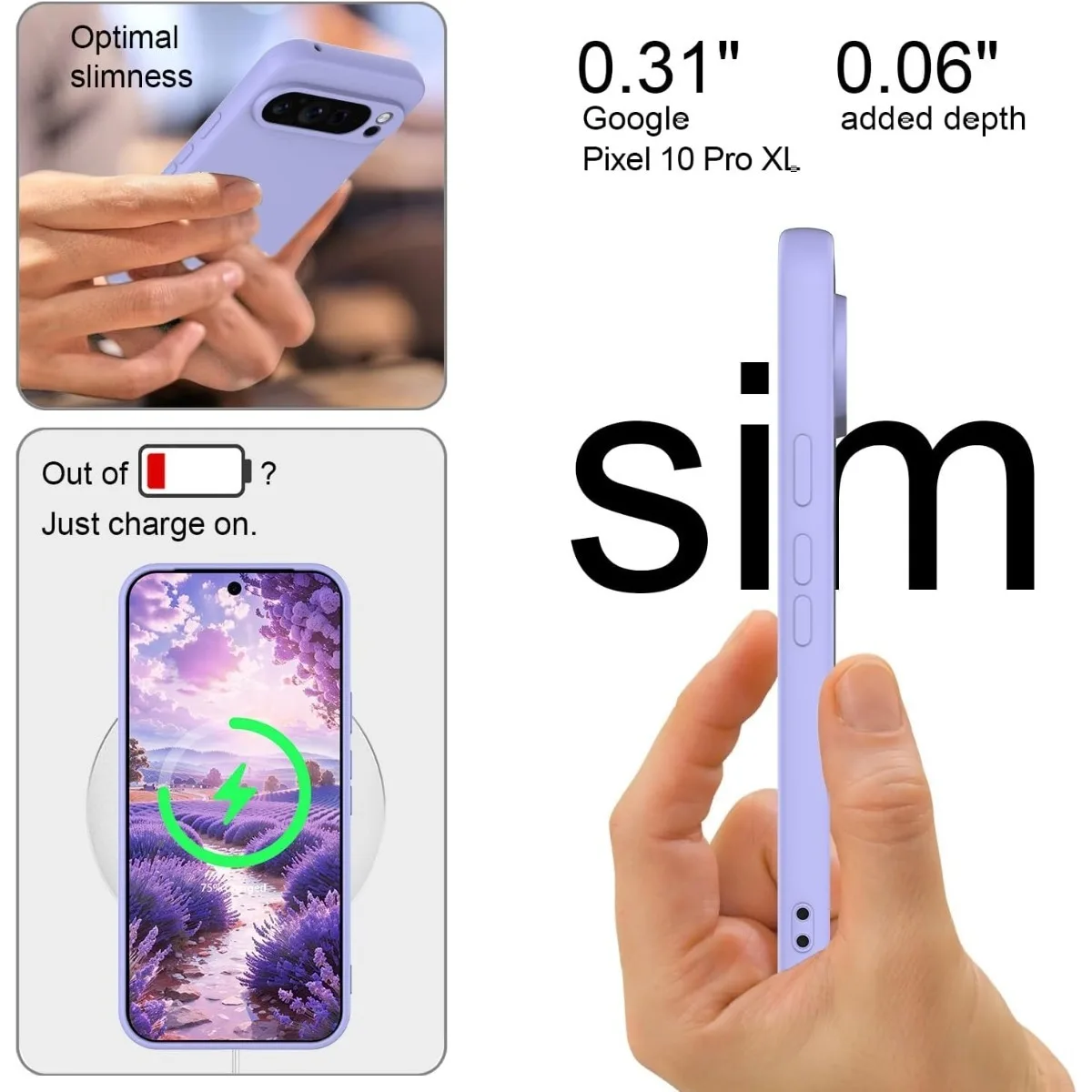 High Quality Skin-friendly Soft Silicone Anti-Drop Phone Case For Google Pixel 10A 10 9 Pro XL 8 7 6 A Shockproof Protect Cover thumbnail 3