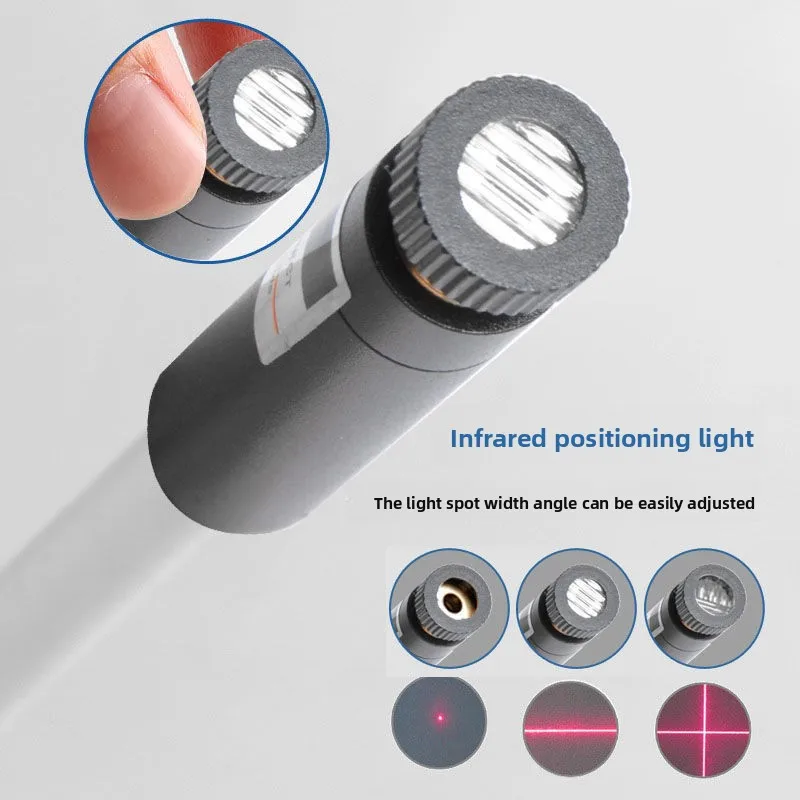 USB Red Laser Positioning Light Infrared Working Lamp Cutting with Magnetic Base DC5V Line/Cross/dot Sewing Machine Accessories thumbnail 3