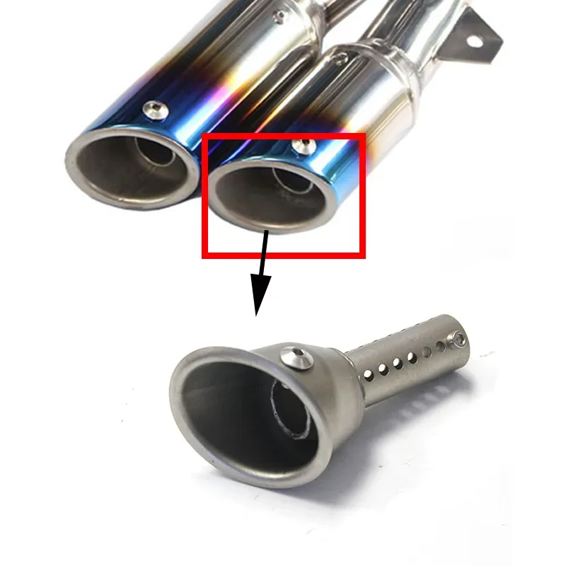 Motorcycle Exhaust Muffler Pipe Removable DB Killer Silencer Sound Reducer For Honda Yamaha Noise Eliminator thumbnail 6