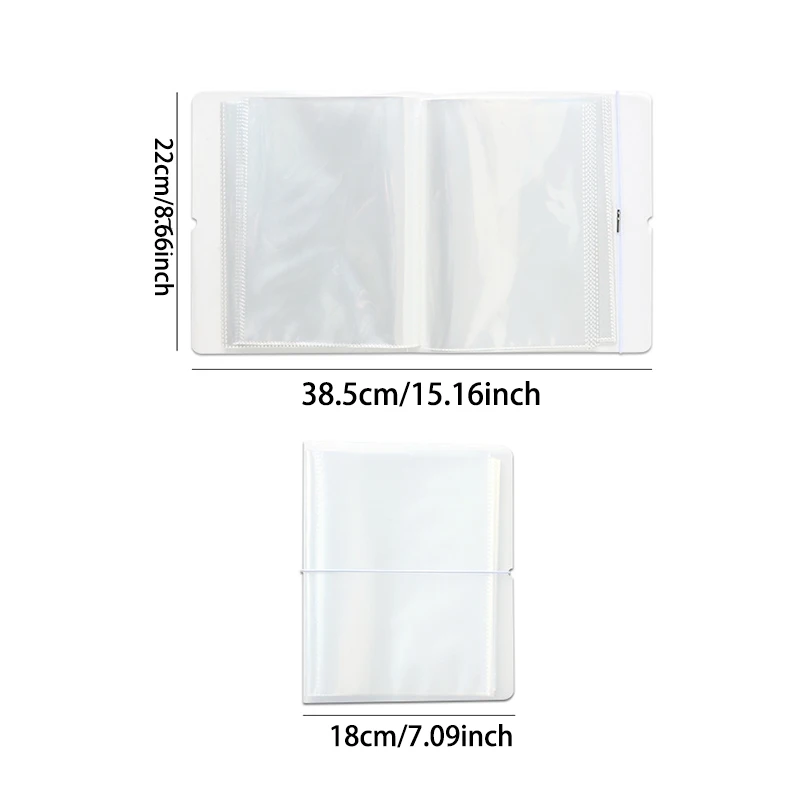 Large capacity single sheet landscape sticker storage book, photo album, commemorative book, card book, small card storage book thumbnail 6