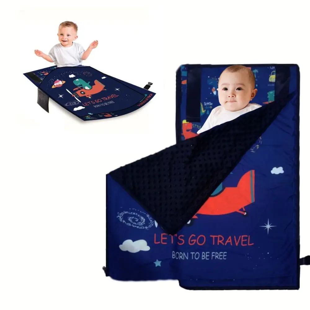 Portable Baby Travel Airplane Bed Foot Leg Rest Hammock Style Kids Footrest Bed Comfortable Seat Extender