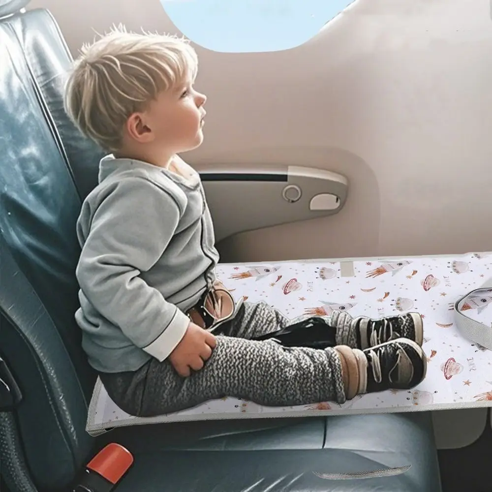 Portable Baby Travel Airplane Bed Foot Leg Rest Hammock Style Kids Footrest Bed Comfortable Seat Extender thumbnail 4