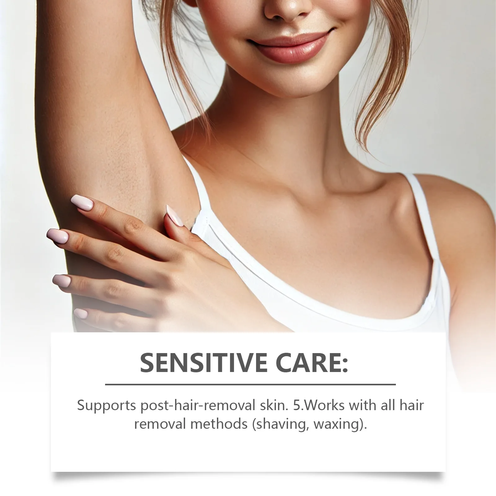 Cyperus Rotundus Skin Serum Hair Growth Inhibitor Natural Soothing Moisturizing Shrinking Pores Body Hair Removal Essence Liquid thumbnail 3