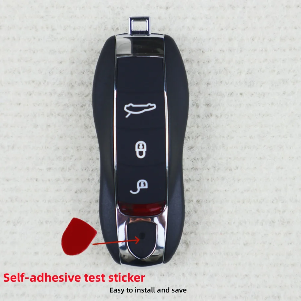 Car key standard logo sticker car remote key logo accessories suitable for Porsche series cars thumbnail 2
