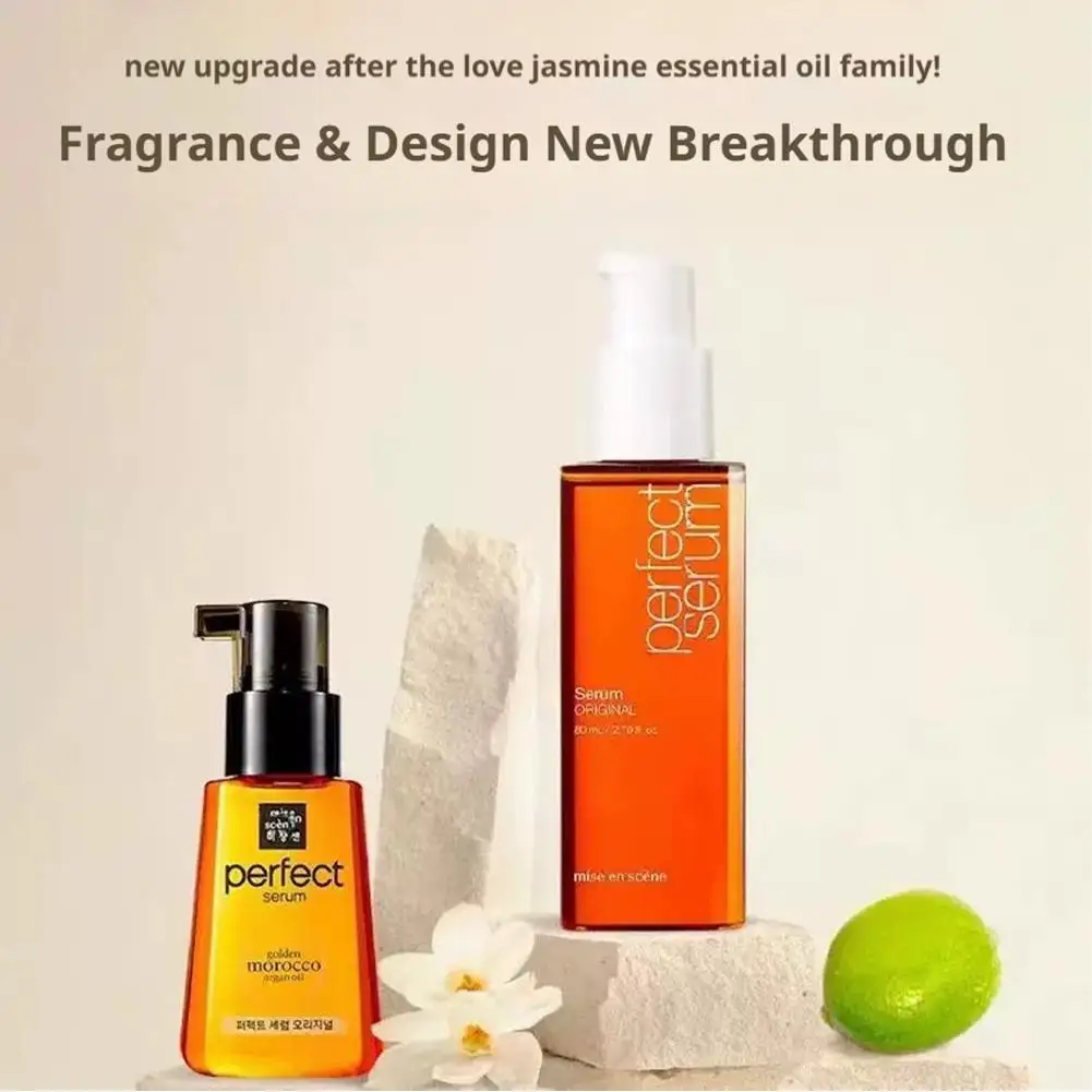Upgraded Perfect Serum - Korean Hair Repair Essential Oil Deeply Repairs Dry Frizzy Hair Lightweight And Non-Greasy Classic Hair thumbnail 6