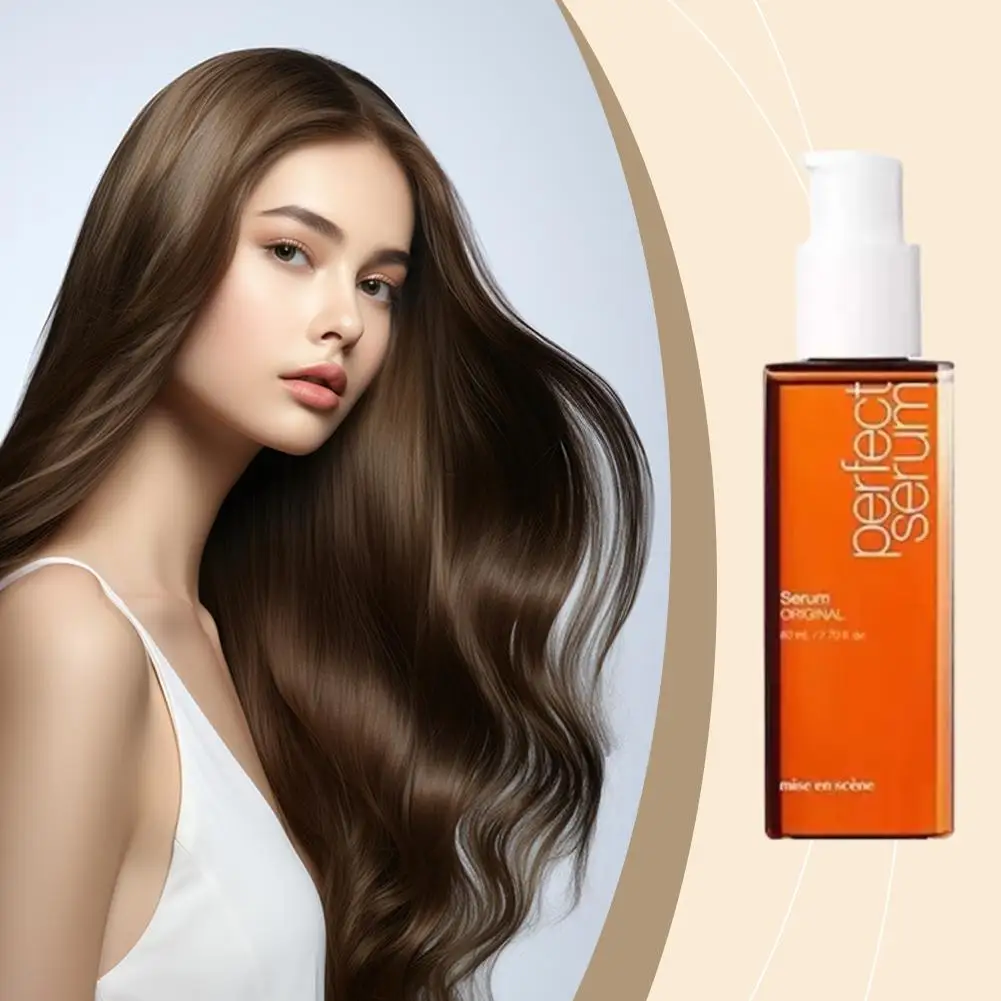Upgraded Perfect Serum - Korean Hair Repair Essential Oil Deeply Repairs Dry Frizzy Hair Lightweight And Non-Greasy Classic Hair thumbnail 5