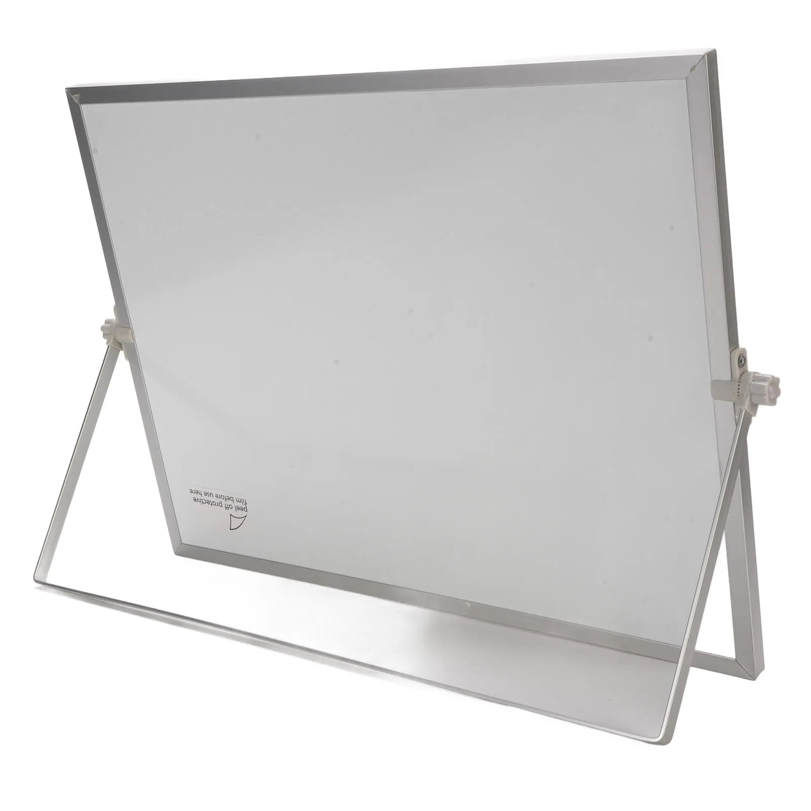Desktop Memo Whiteboard Double Sided Desktop White Board Portable 360 Degree Rotation Magnetic 3 Layers Paint Coating for Home thumbnail 6