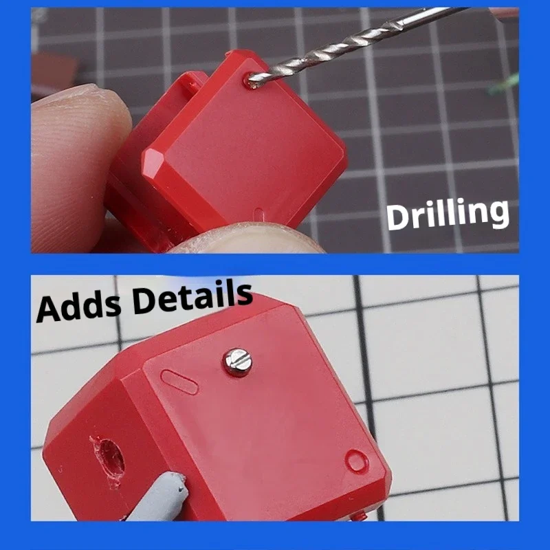 UA-90800 Ustar 0.3-1.2MM Model Hand Drill Bits Set for Military Model Build Drilling Hand Craft Tools thumbnail 2