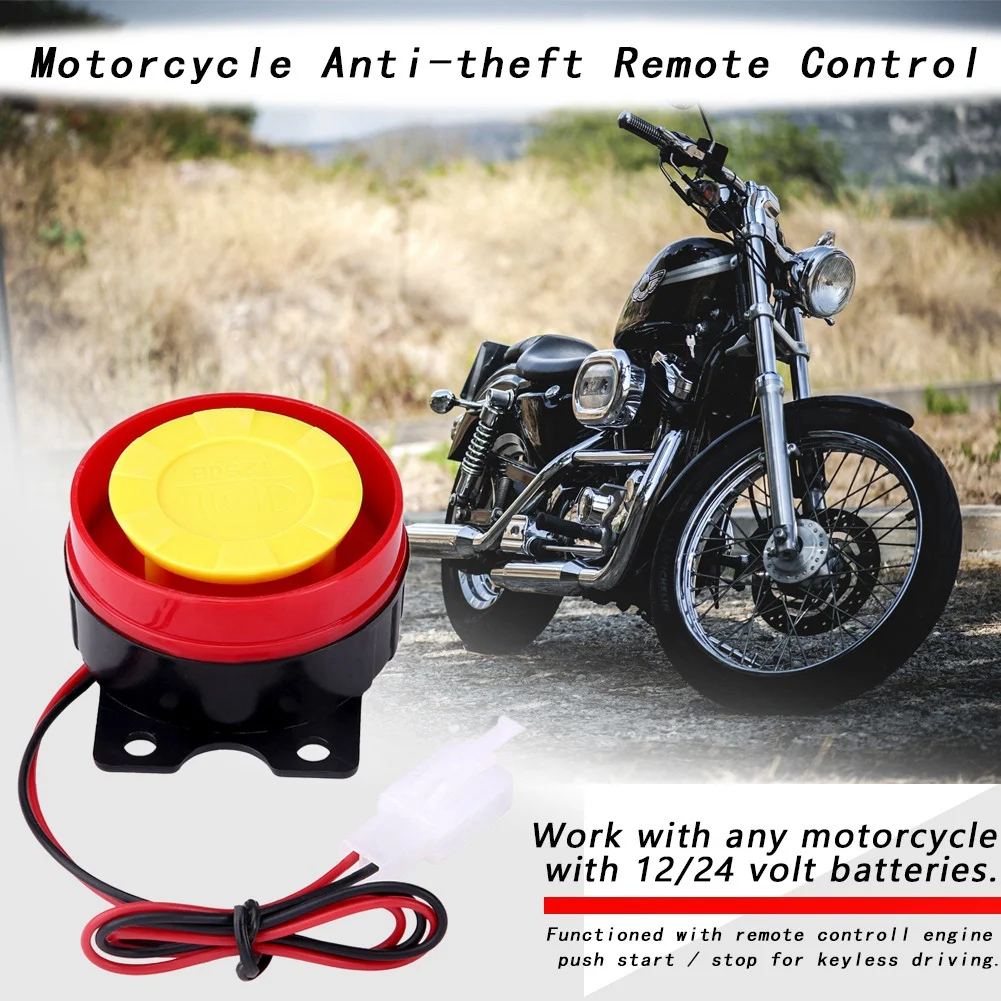 Motorcycle Anti theft Remote Control 12V Motorcycle Anti theft Security Alarm System Remote Control Engine Start thumbnail 4