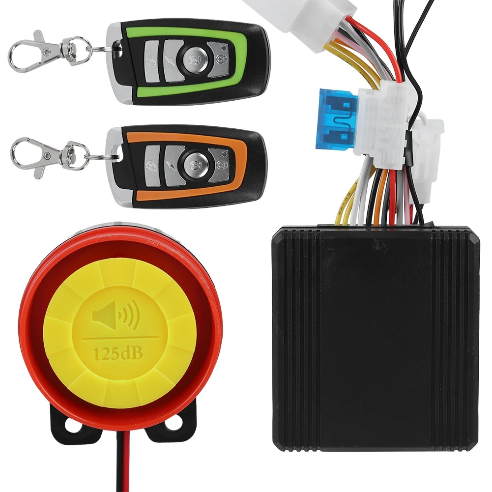 Motorcycle Anti theft Remote Control 12V Motorcycle Anti theft Security Alarm System Remote Control Engine Start thumbnail 3
