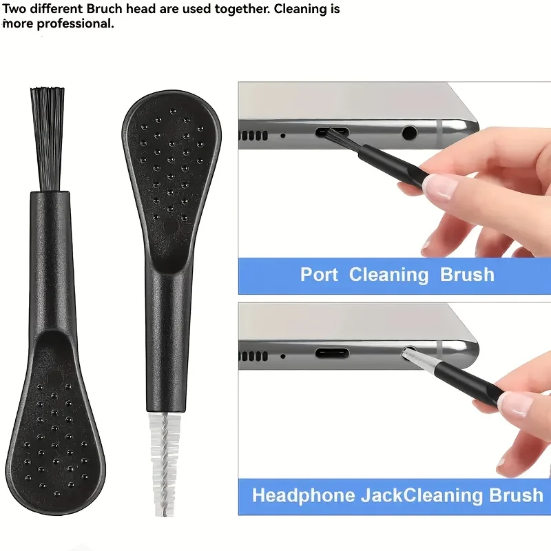 29pcs Phone Cleaning Kit, Include Type-C Port Dust Plug, Keyboard Cleaner, Speaker Mesh Guard, Phone Maintenance Accessories Set thumbnail 4