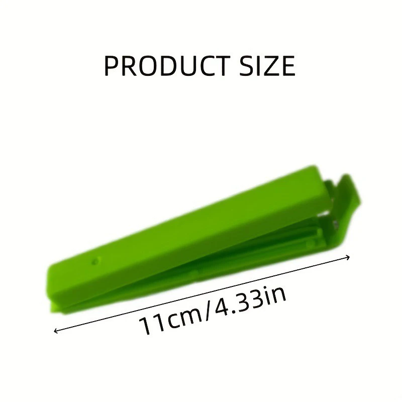 5/10PCS Portable Kitchen Storage Food Snack Seal Sealing Bag Clips Sealer Clamp Plastic Tool Kitchen Food Clips DJ002 thumbnail 6