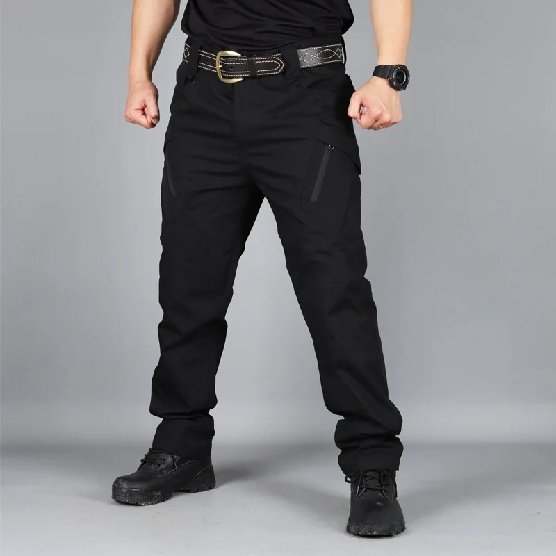 Loose Men's Tactical Work Pants Spring Autumn Outdoor Camouflage Long Trousers Wear Resistant Jungle Military Training Pants thumbnail 4