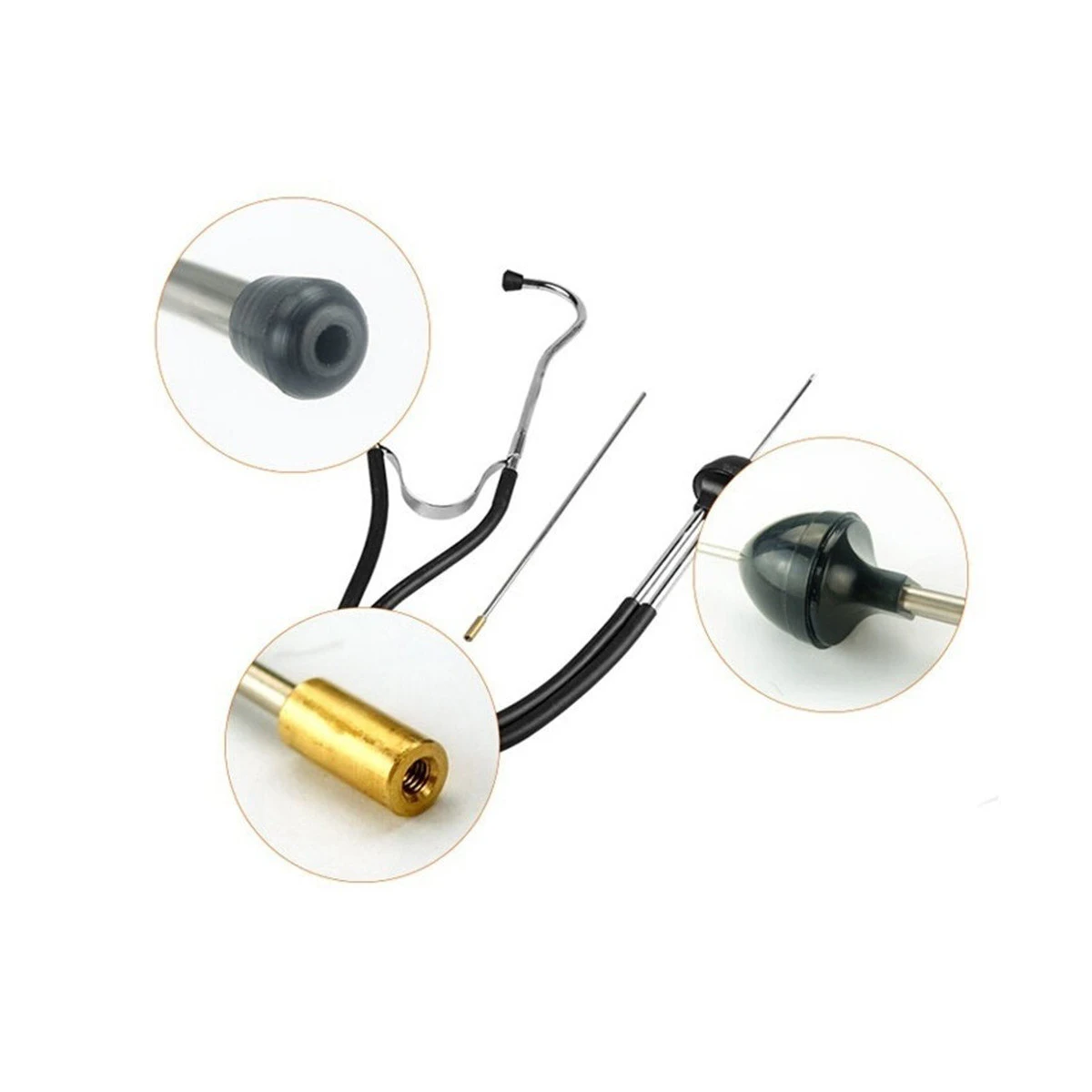 Automotive Stethoscope Mechanical Car Cylinder Tools Tool Amplification Inspection Examination Workshop Equipment Mechanic Auto thumbnail 4
