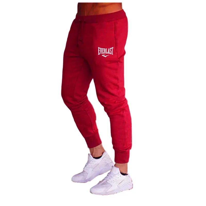 New Printed Pants Autumn EVERLAST Men/Women Running Pants Joggers Sweatpant Sport Casual Trousers Fitness Gym Breathable Pants thumbnail 3