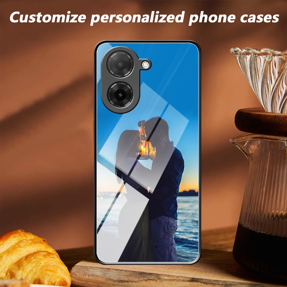 Custom Photo Mirror Glass Phone Case for Xiaomi Redmi A5/A4/A3/A2/A1/Pro/+/X/Redmi K80/k90 Pro thumbnail 3