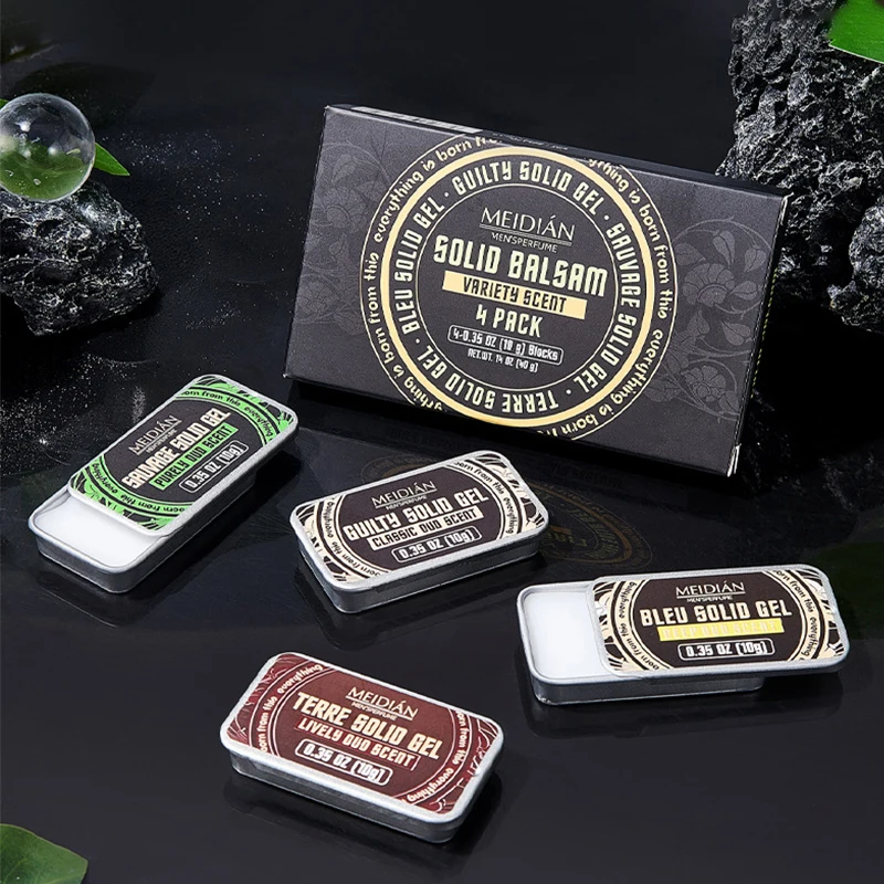 Pheromone Cologne Solid Perfume Fruity Scent Lasting Natural Fragrance Release Charming Confidence Pocket Deodorant Solid Balm thumbnail 6