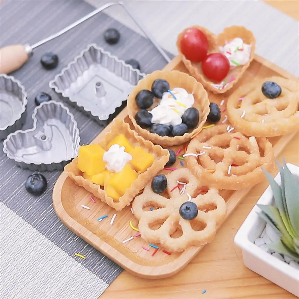 Kitchen Gadgets Funnel Cake Maker Aluminum Iron MakerWaffle Swedish Rosette Bunuelos Mold Cookie Bake Mold thumbnail 3