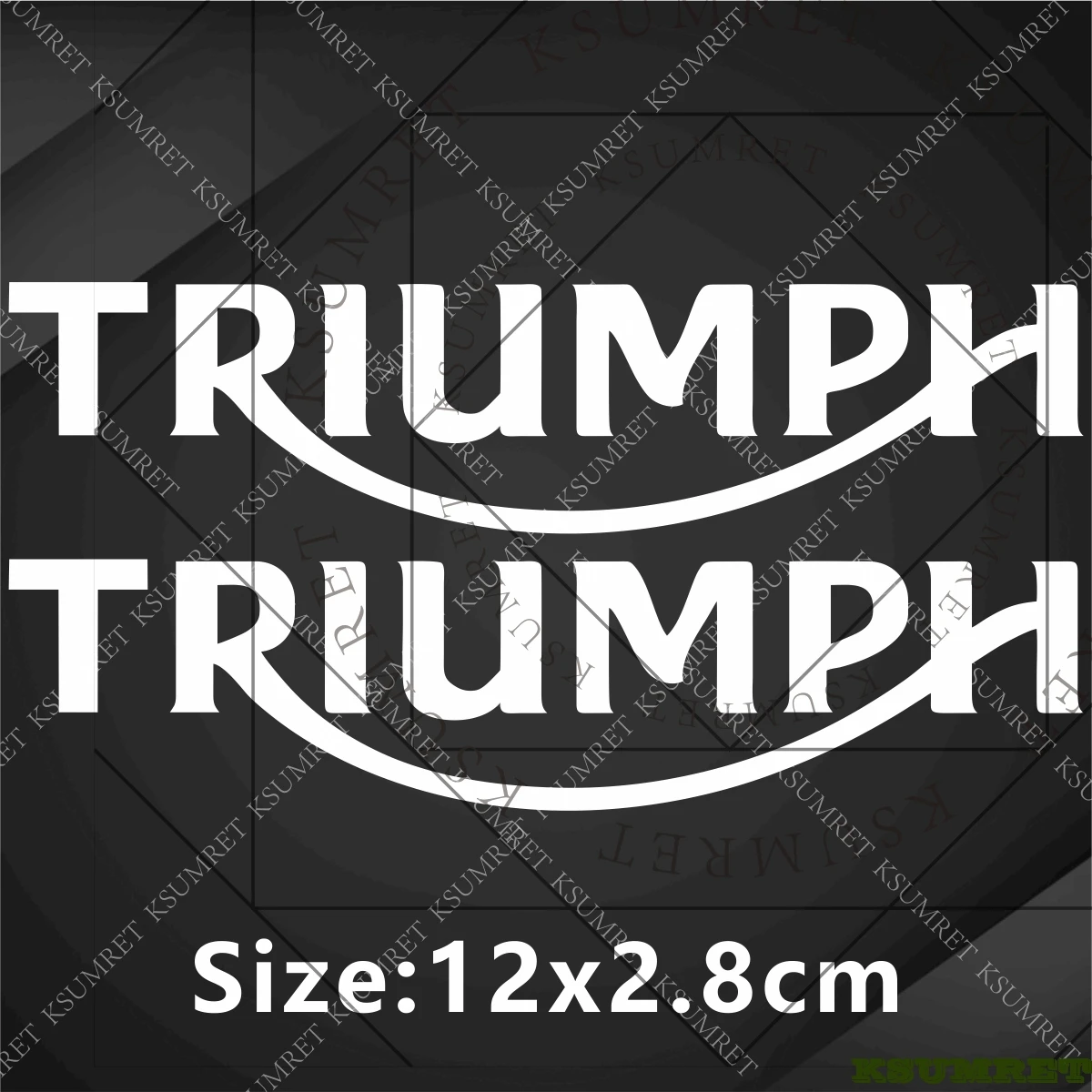 For Triumph Logo Motorcycle Sticker Decal Tank Emblem thumbnail 2