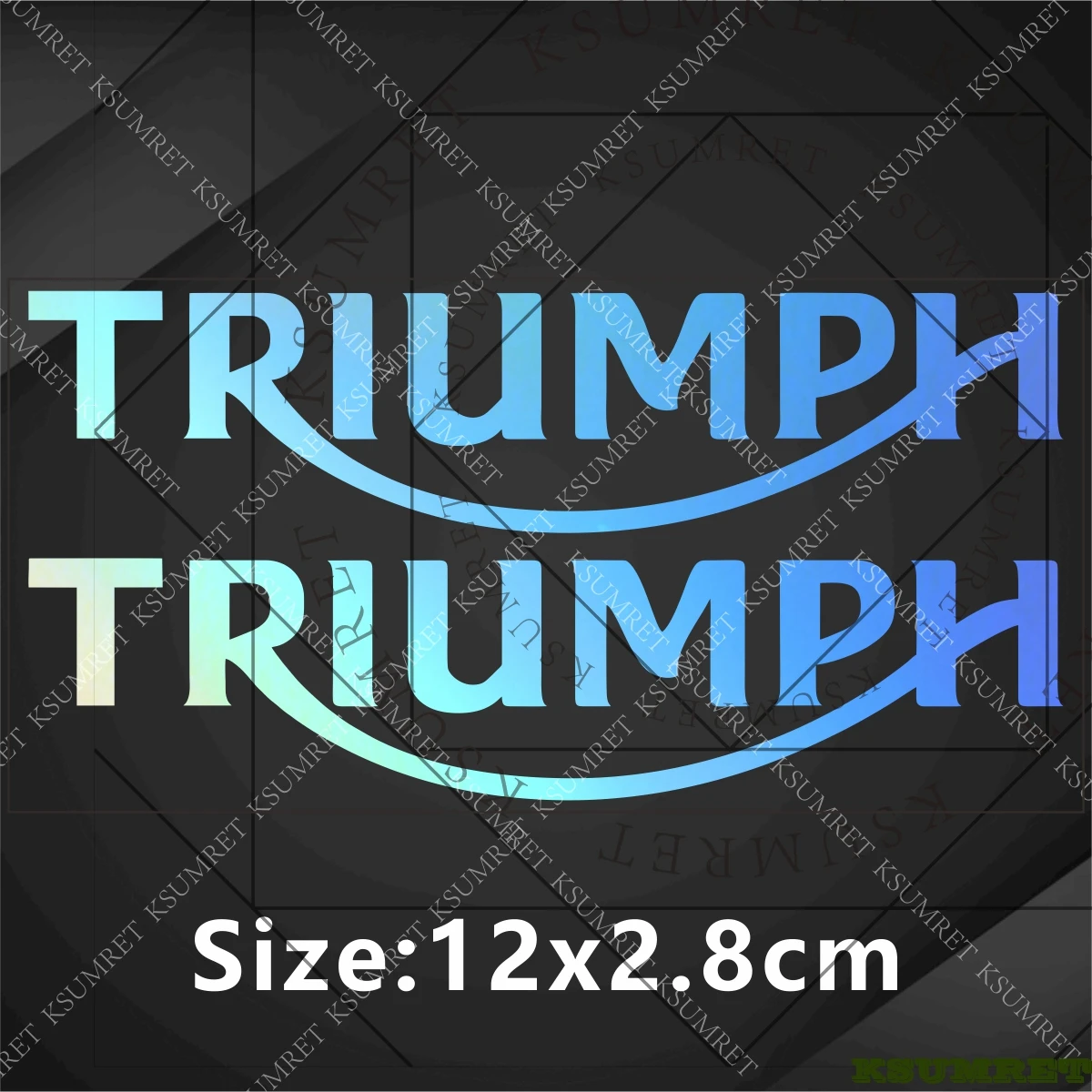 For Triumph Logo Motorcycle Sticker Decal Tank Emblem thumbnail 3