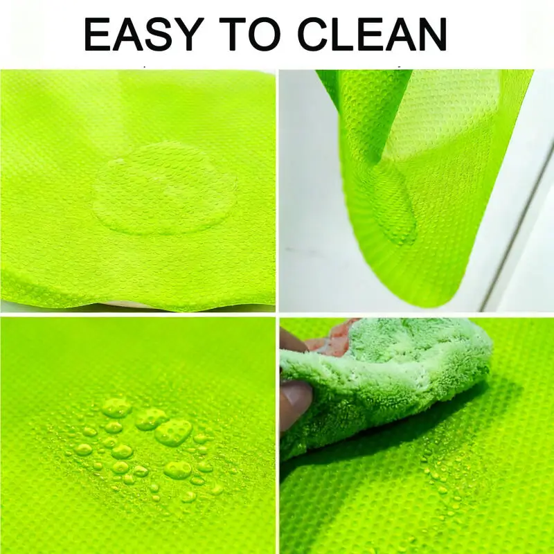 4-16PCS EVA Fridge Liner Mats, Waterproof Anti-Slip Shelf Pad, Washable Refrigerator Drawer Mat for Kitchen Cabinet Organizer ﻿ thumbnail 5