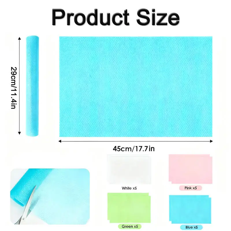 4-16PCS EVA Fridge Liner Mats, Waterproof Anti-Slip Shelf Pad, Washable Refrigerator Drawer Mat for Kitchen Cabinet Organizer ﻿ thumbnail 3