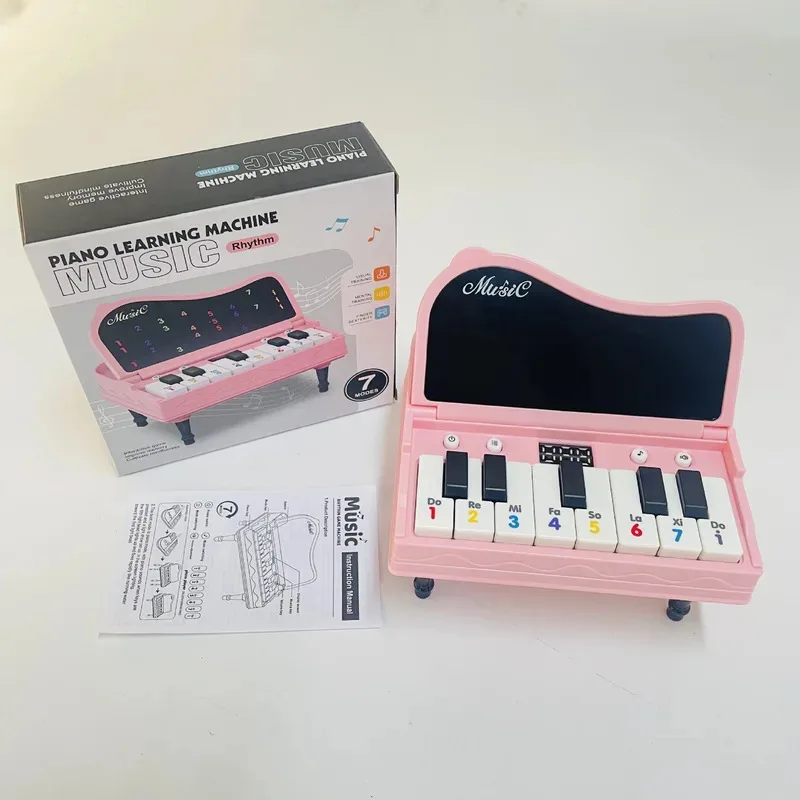 A handheld mini desktop piano with lights, music, electronic keyboard rhythm, and a game console for completing levels; a Montes thumbnail 4
