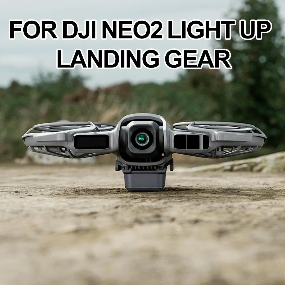 Drone Night Light Landing Gear For DJI Neo 2 Accessories Rechargeable Lights LED Night Fly Heightened Landing Leg 2-in-1 Kit thumbnail 5