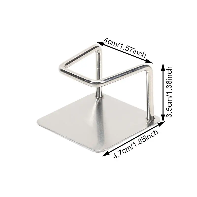 New Wall Mounted Weight Scale Storage Rack Universal Bracket Traceless Paste Space Saving Design Suitable For Home And Bathrooms thumbnail 4