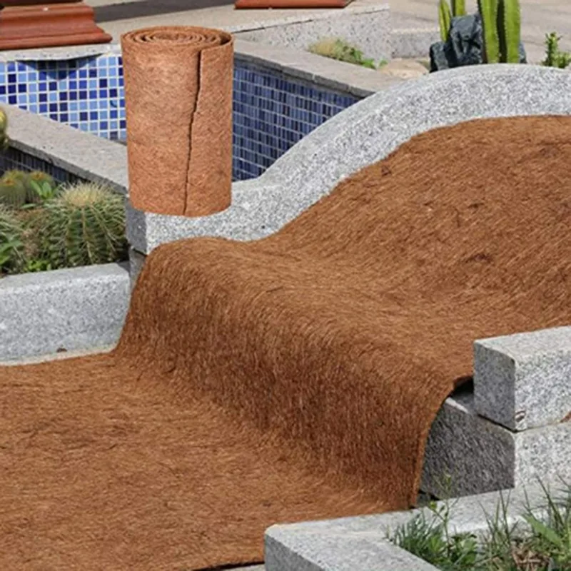 Plant Fiber Roll Reptile Carpet Mat Reptile Bedding Supplies Insulation Flowerpot Basket Coconut Coir Liner Sheet thumbnail 2