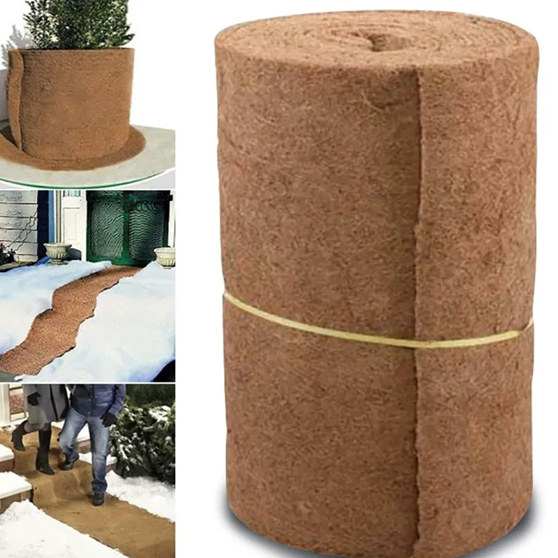 Plant Fiber Roll Reptile Carpet Mat Reptile Bedding Supplies Insulation Flowerpot Basket Coconut Coir Liner Sheet thumbnail 4
