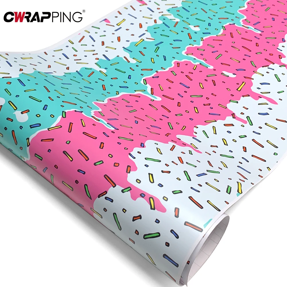 Self-adhesive Film Candy-colored Camouflage Wrap Foil Car Wrapping Vinyl Paper for Car Children's Graffiti Wall Film Motorcycles thumbnail 3