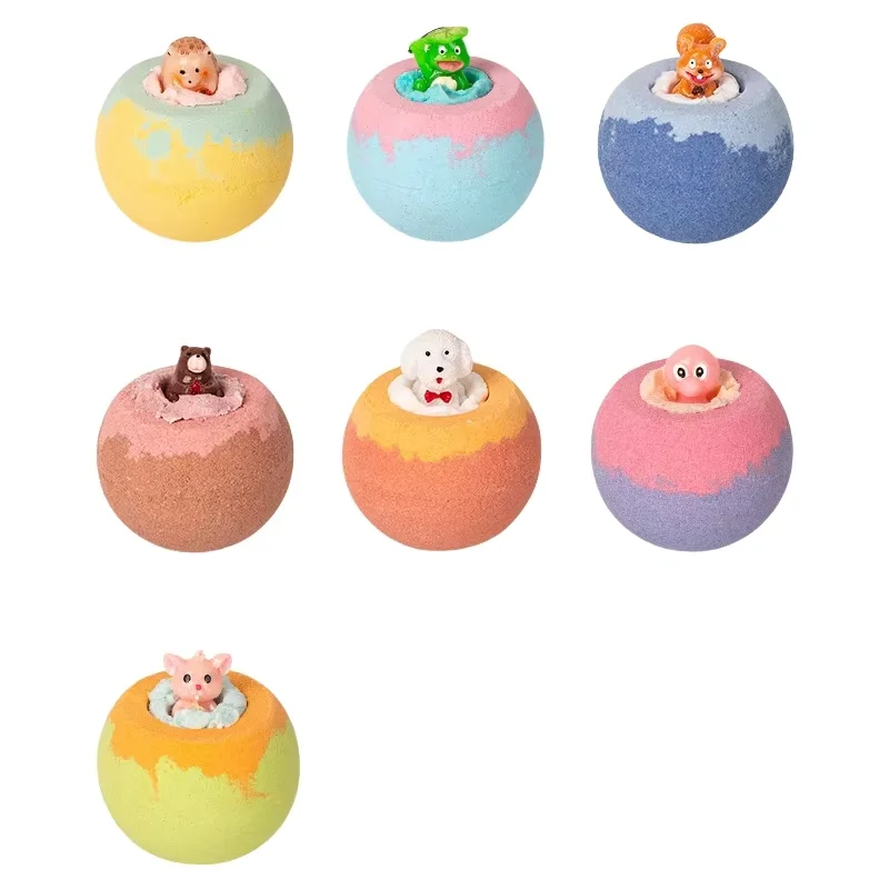 100G Bath Bombs for Kids with Surprise Toys Inside for Kids & Boys and Girls Holiday Bubble Bath with Cheerful Scent thumbnail 6