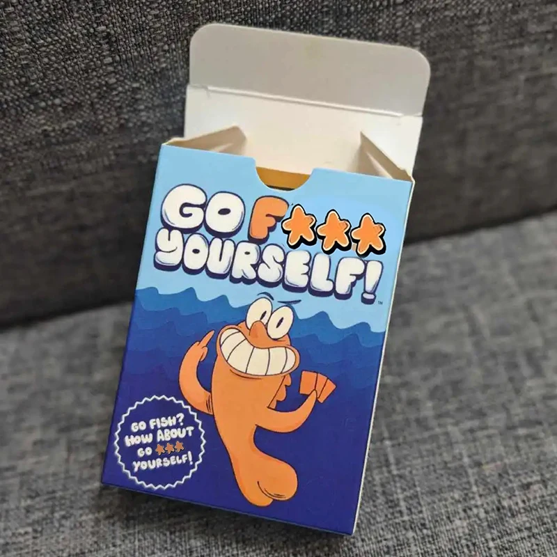 Go Fish Card Game Yourself Fun Gag Gift Hilarious Board Games with A Twist Night Family Interaction Party Game for 2+ Players thumbnail 4