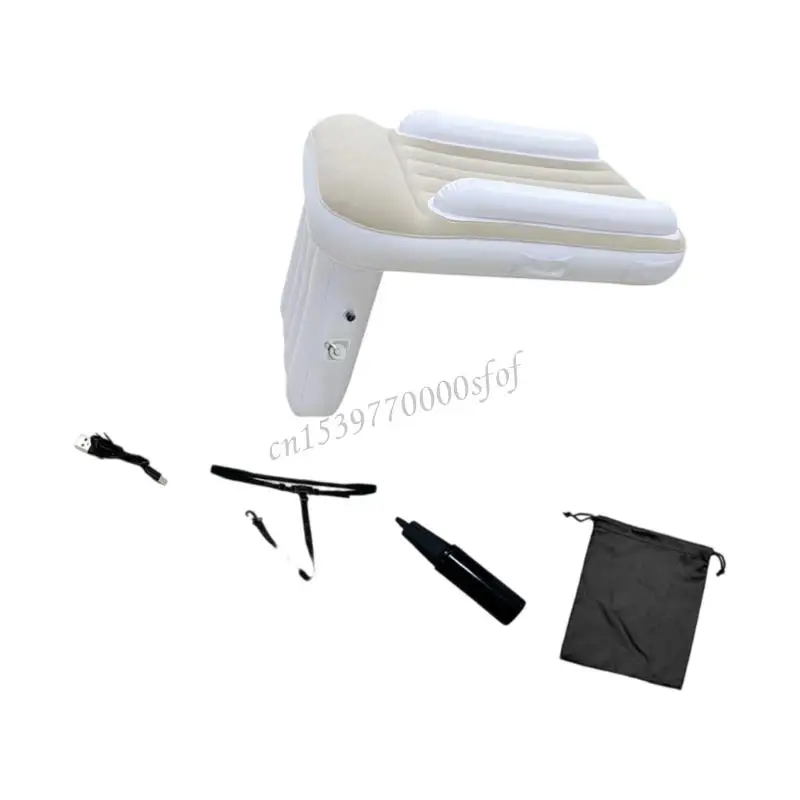 Inflatable PVC Baby Bed Compact Foldable Design Soft Indoor Outdoor Use J60B thumbnail 3