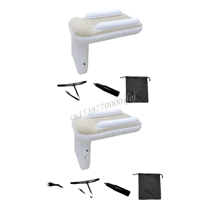 Inflatable PVC Baby Bed Compact Foldable Design Soft Indoor Outdoor Use J60B